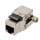 Akcesorium do szafy RACK ExtraLink  Moduł keystone port RJ45 STP 5e (srebrna)